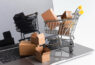 carrinho-de-compras-sobre-computador-remetendo-ao-ecommerce