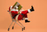 papai-noel-em-carrinho-de-compras-anunciando-ideias-para-vender-no-natal