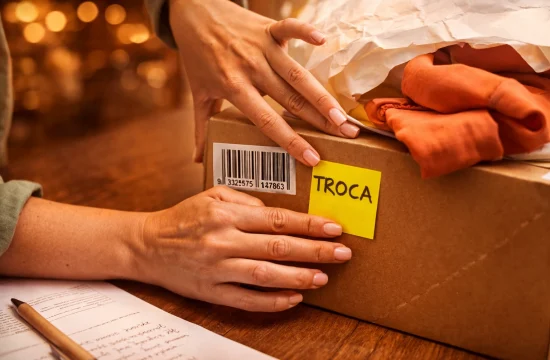 Compras online com segurança em site de e-commerce