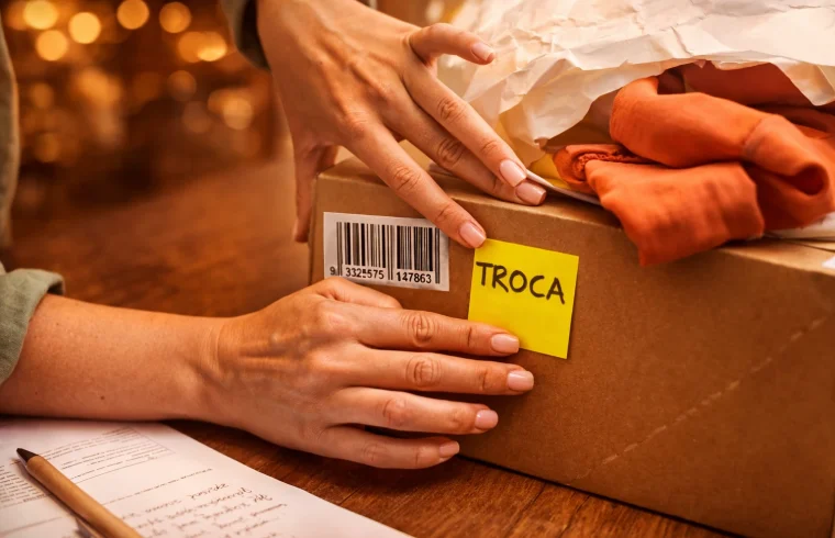 Compras online com segurança em site de e-commerce