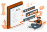 ilustracao-sobre-layout-responsivo-e-experiencia-do-usuario-no-ecommerce-com-icones-de-ferramenta-e-texto