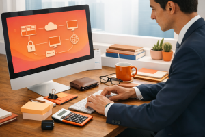 Profissional monitora a infraestrutura digital do e-commerce para evitar instabilidades na Black Friday.